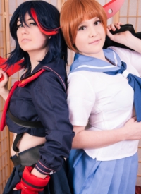 Foxy and Usatame Threads of Attraction Cosplay